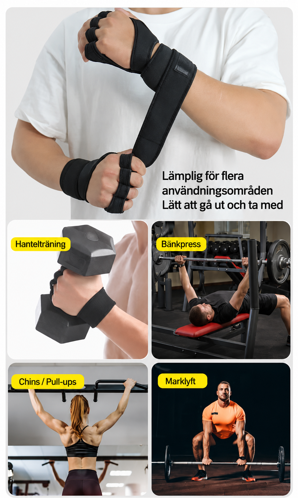 Träningssporthandskar