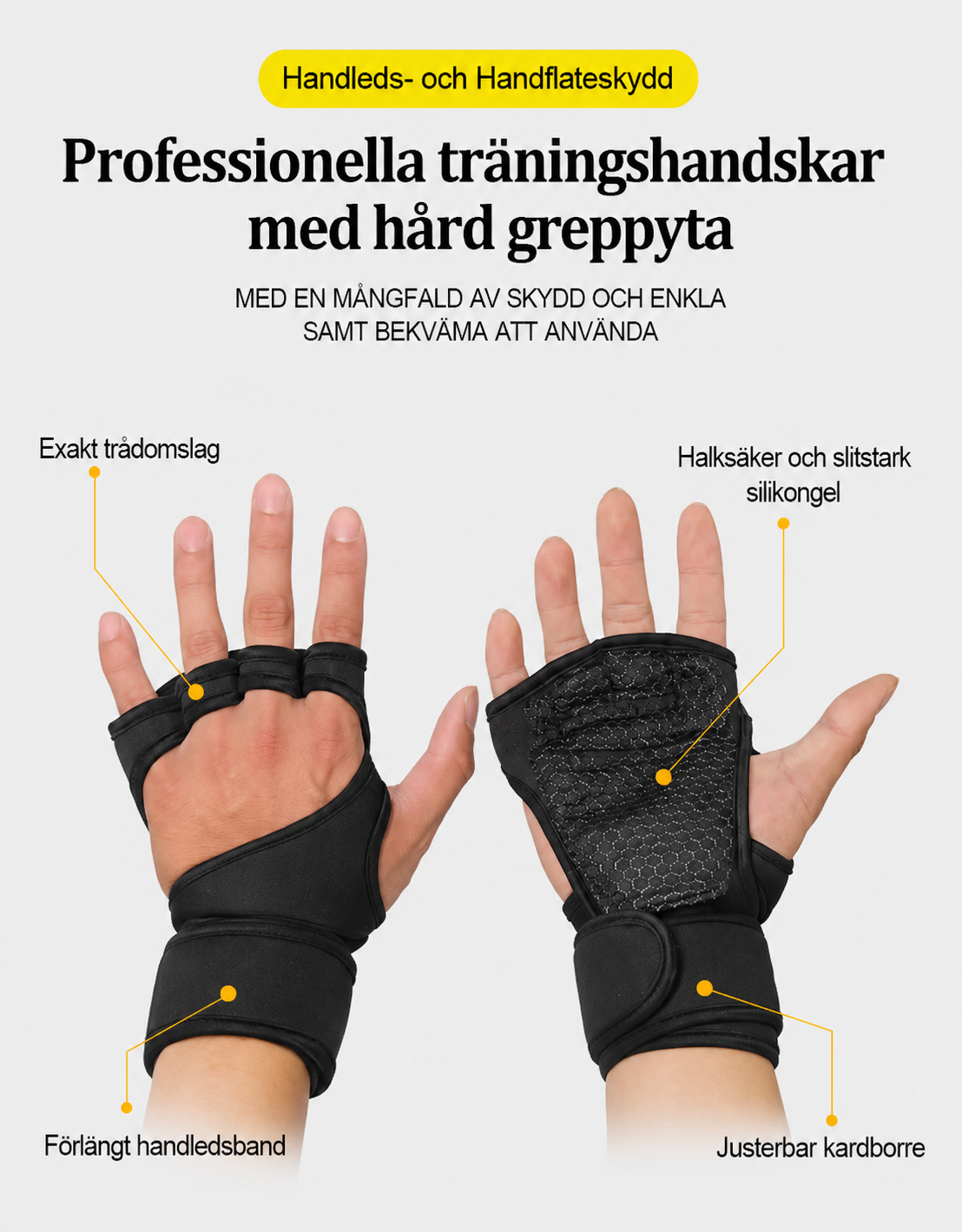 Träningssporthandskar